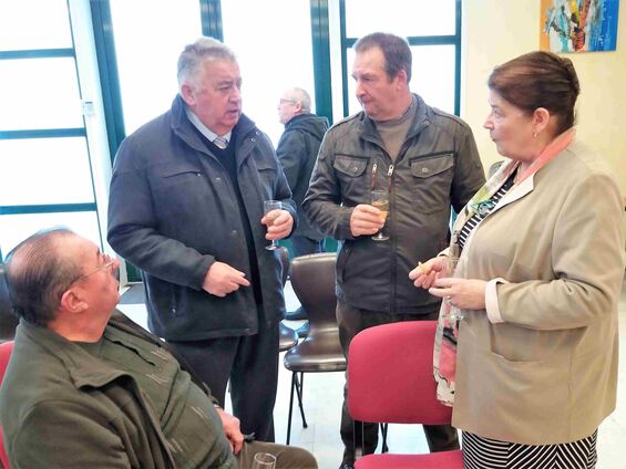 Mercredi 22 novembre 2017, Signature de cession des pistes et alvéoles à Haynecourt