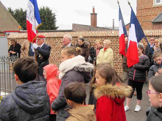 Lundi 8 mai 2017, commémoration à Haynecourt