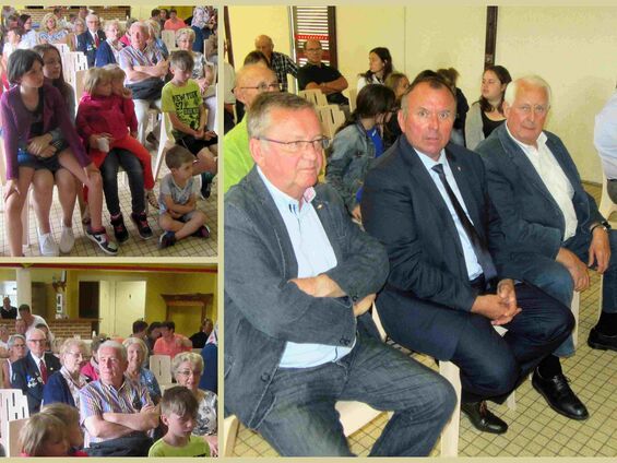 Vendredi 14 juillet 2017, Concert de l'harmonie l'Espérance d'Epinoy dans la salle du Mille-clubs d'Haynecourt
