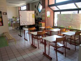 Coin des grands de l'école maternelle d'Haynecourt