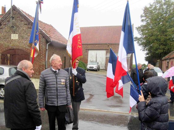 Samedi 11 novembre 2017, Commémoration à Haynecourt