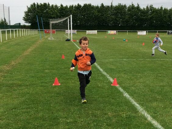 Lundi 3 juin 2019, Rencontres sportives pour les maternelles avec l'USEP à Cambrai