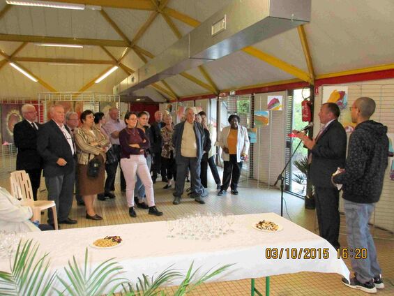 Vendredi 3 octobre 2015, Exposition de Daniel Tissot à Haynecourt