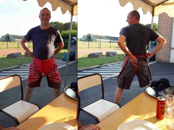 Dimanche 8 juillet 2018, Ducasse à Haynecourt ... Décompression après le dur labeur de cette journée !