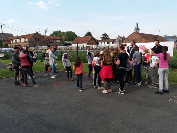 Mardi 21 mai 2019, Restitution du projet du CLEA à Haynecourt