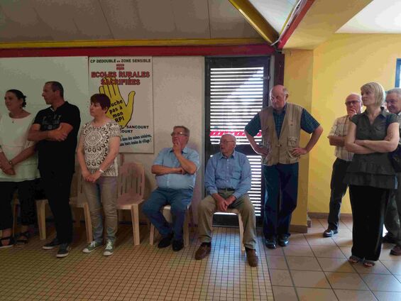 Mardi 8 mai 2018, Commémoration de l'armistice à Haynecourt