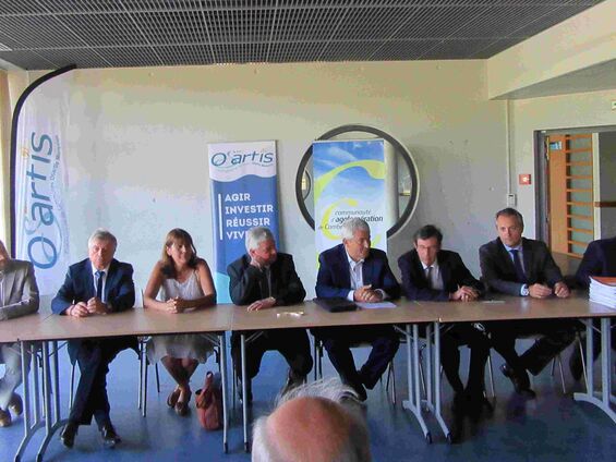 Vendredi 7 juillet 2017, Promesse de vente E-Valley