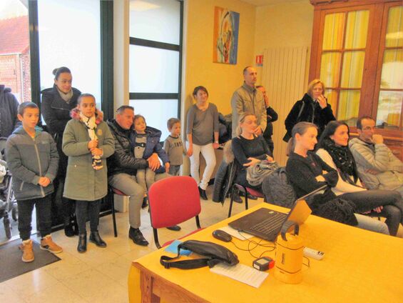 Samedi 10 novembre 2018, Veillée de commémoration de l'armistice à Haynecourt