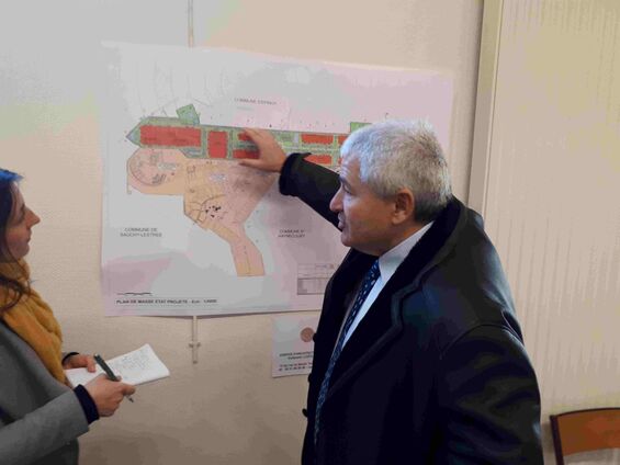 Dépôt des permis de construire projet E-Valley, vendredi 23 février 2018