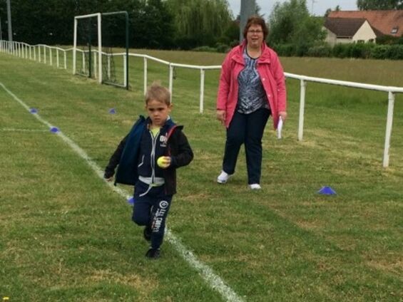 Lundi 3 juin 2019, Rencontres sportives pour les maternelles avec l'USEP à Cambrai