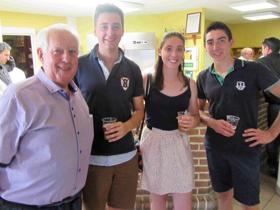 Dimanche 8 juillet 2018, Ducasse à Haynecourt ... Daniel Chauwin, Président de la musique d'Epinoy