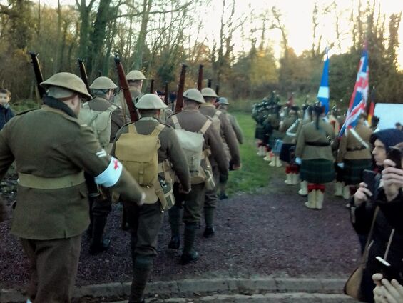 2017.11.25. Commémoration à Bourlon