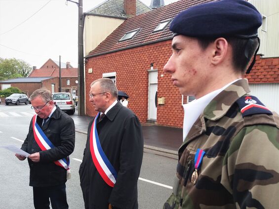 Mercredi 8 mai 2019, Commémoration de l'armistice