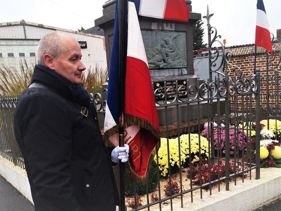 Lundi 11 novembre 2019, Commémoration de l'armistice à Haynecourt