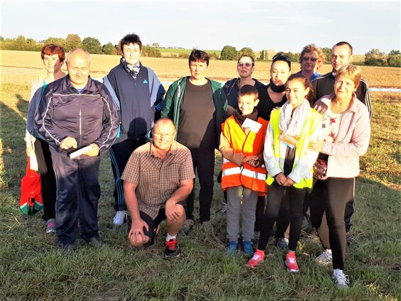 Les marcheurs d'Haynecourt à la Blécourtoise du dimanche 22 septembre 2019