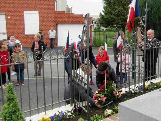 Lundi 8 mai 2017, commémoration à Haynecourt