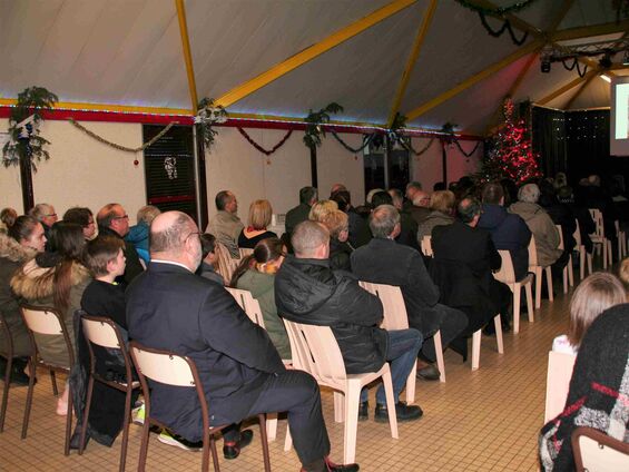Vendredi 4 janvier 2019, Soirée des vœux au maire à Haynecourt