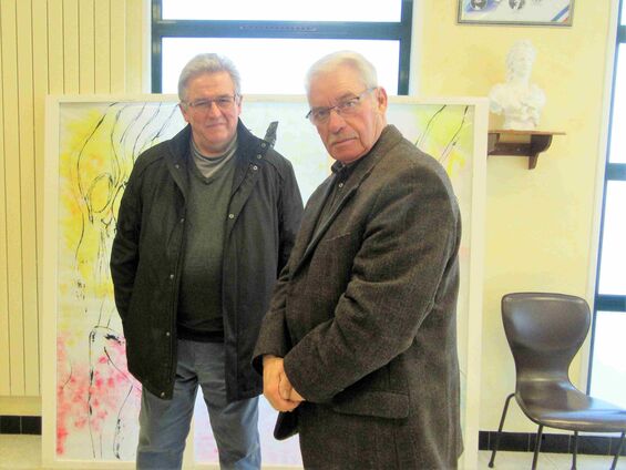 Mercredi 22 novembre 2017, Signature de cession des pistes et alvéoles à Haynecourt