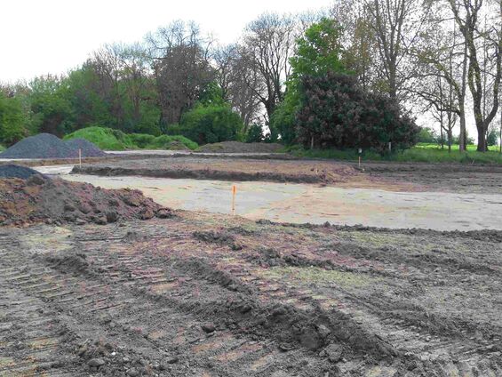 Création du terrain omnisports d'Haynecourt en 2016
