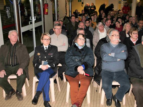 Vendredi 4 janvier 2019, Soirée des vœux au maire à Haynecourt