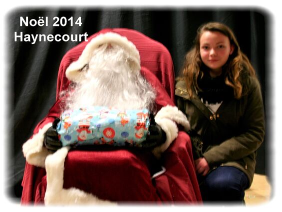 Vendredi 19 décembre 2014, Fête de Noël à Haynecourt