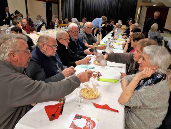 Vendredi 16 novembre 2018, Soirée Beaujolais à Haynecourt