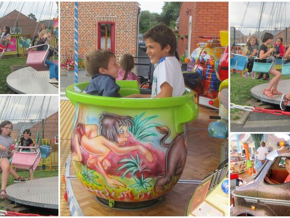 Lundi 10 juillet 2017, Tours de manège gratuits à Haynecourt