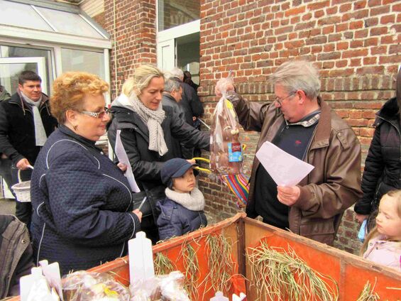 Lundi 2 avril 2018, Chasse aux œufs