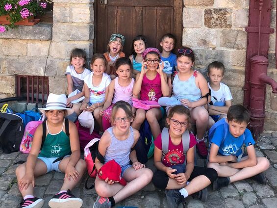 Lundi 2 juillet 2018, Sortie du RPI au château d'Olhain