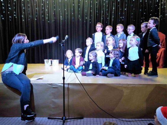 Mardi 18 décembre 2018, Fête de Noël du RPI à Haynecourt