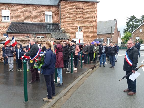 Mercredi 8 mai 2019, Commémoration de l'armistice
