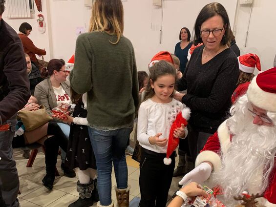 Mardi 17 décembre 2019, Arbre de Noël des classes du R.P.I.d'Haynecourt-Sancourt-Blécourt