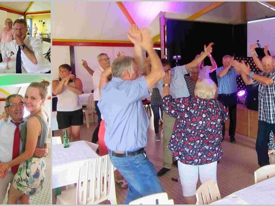 Dimanche 9 juillet 2017, Ducasse à Haynecourt ... Allez, Pierre danse !
