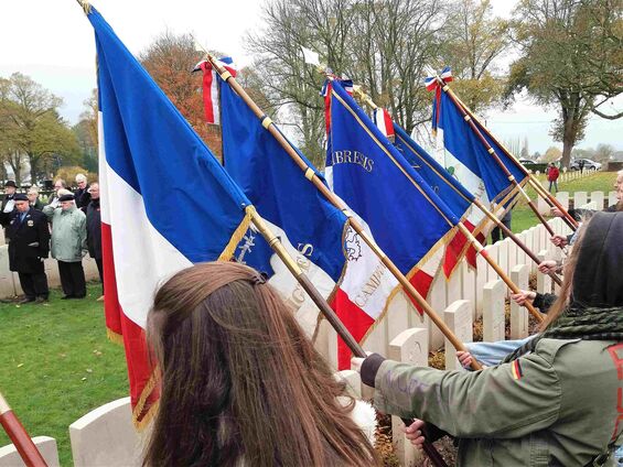2017.11.20. Commémoration au cimetière allemand à Cambrai