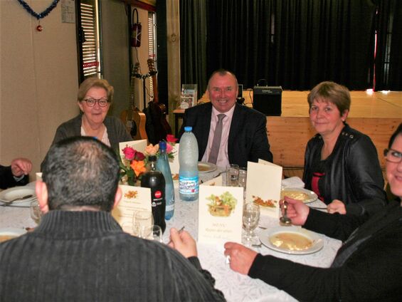 Dimanche 9 décembre 2018, Repas des aînés à Haynecourt