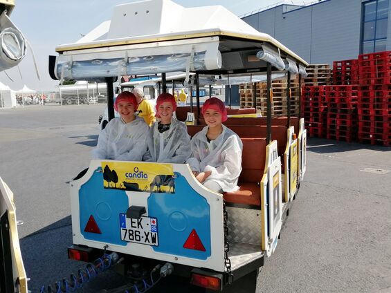 Vendredi 24 mai 2019, Visite de l'usine Candia