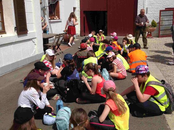 Parcours du cœur scolaire 2016 à Blécourt