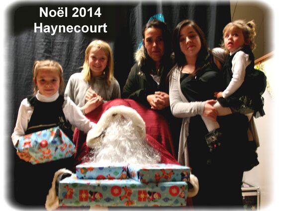 Vendredi 19 décembre 2014, Fête de Noël à Haynecourt