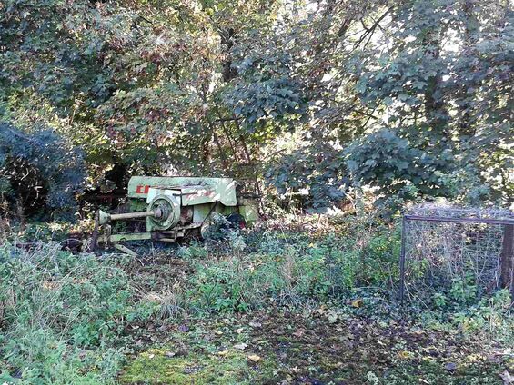Déchets sur les pistes d'Haynecourt avant 2016