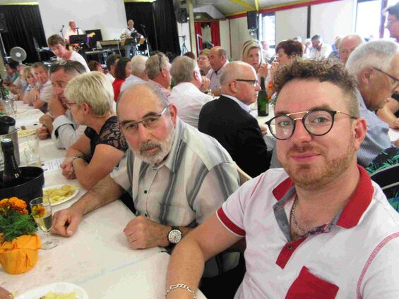 Dimanche 8 juillet 2018, Ducasse à Haynecourt ... Gérard Setan, maire de Moeuvres