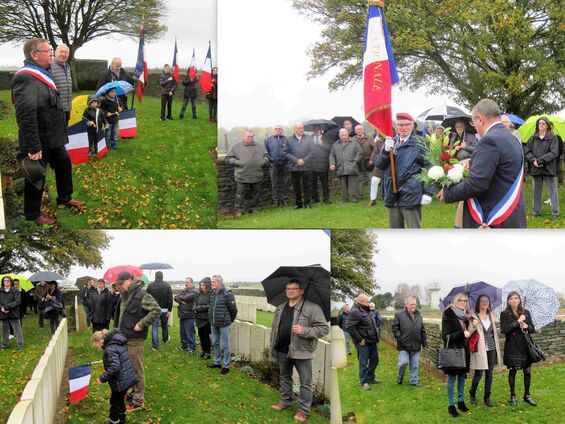 Samedi 11 novembre 2017, Commémoration à Haynecourt