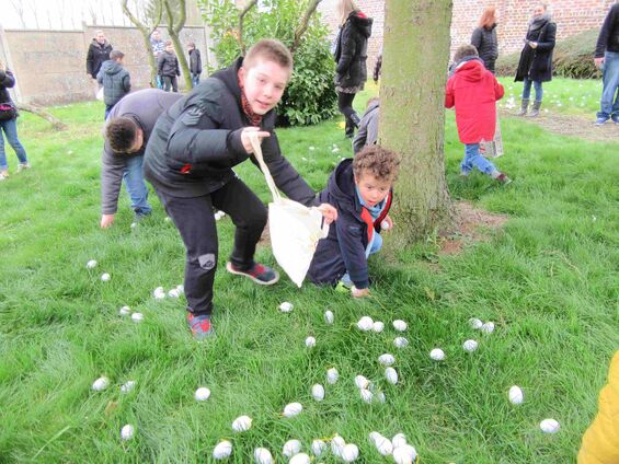Lundi 2 avril 2018, Chasse aux œufs