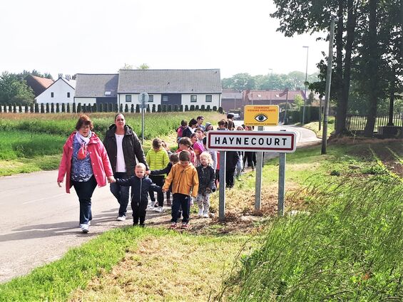 Mardi 21 mai 2019, Parcours du cœur scolaire