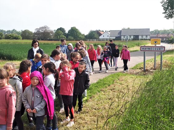 Mardi 21 mai 2019, Parcours du cœur scolaire