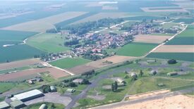 Haynecourt : vue du côté de la ferme allemande
