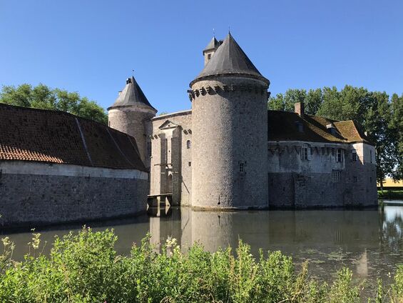 Lundi 2 juillet 2018, Sortie du RPI au château d'Olhain