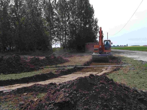Création du terrain omnisports d'Haynecourt en 2016