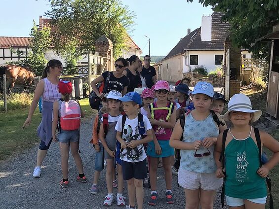 Lundi 2 juillet 2018, Sortie du RPI au château d'Olhain