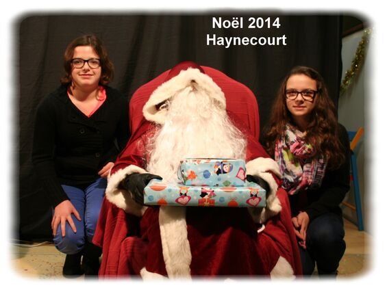 Vendredi 19 décembre 2014, Fête de Noël à Haynecourt