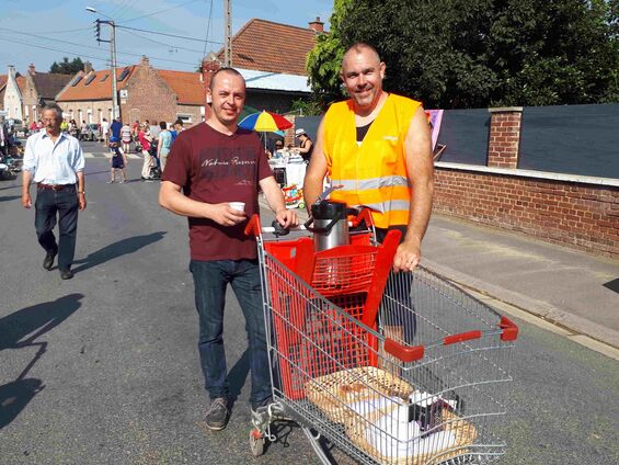 Samedi 7 juillet 2018, la brocante à Haynecourt